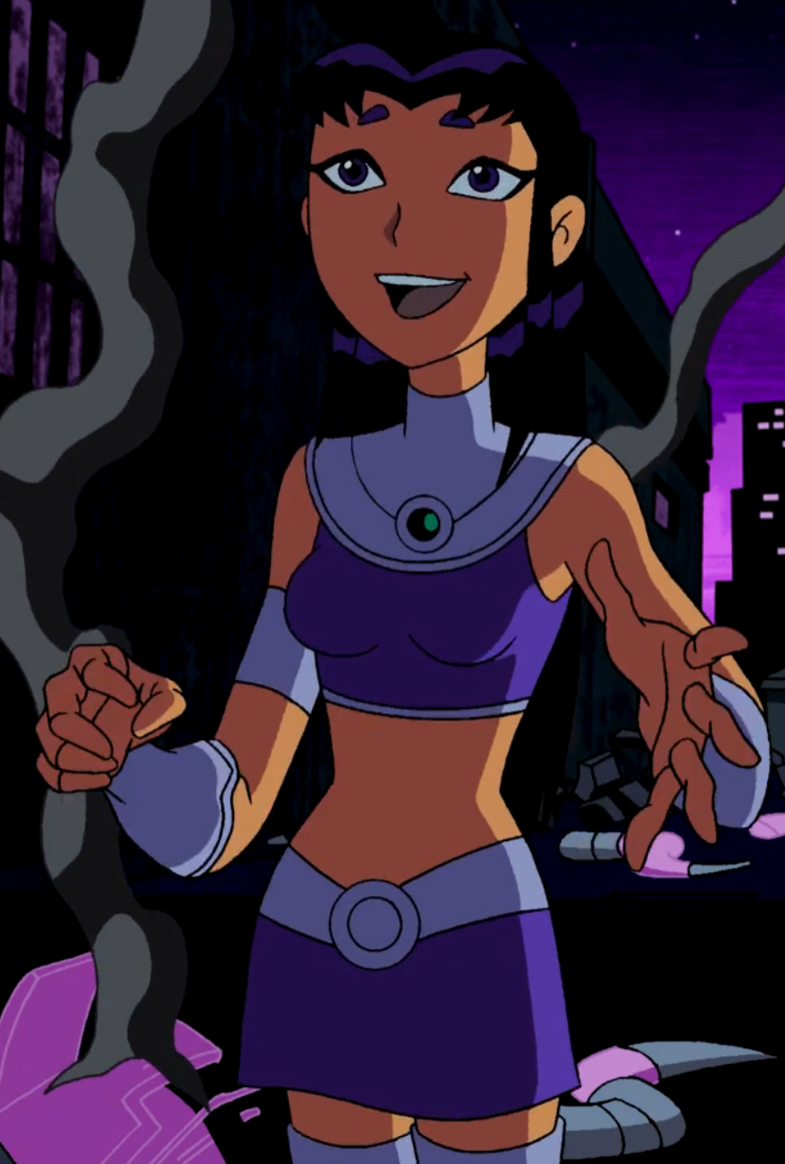 black fire from teen titans anime