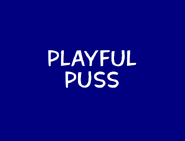 Playful Puss Title Card