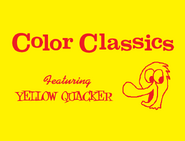 Harold Walker's Color Classics Logo 1957-1960 (Yellow Quacker variant)