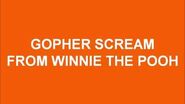 Gopher Scream From Winnie The Pooh Sound Effects (Nick Judy Style)