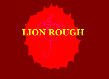 Lion Rough Title Card