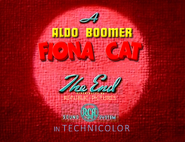 Fiona Cat Cartoon Closing Logo (1940-47)