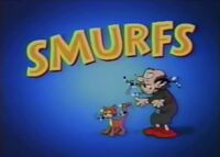 Papa Smurf, along with Brainy Smurf and Hefty Smurf flee as Azrael starts chasing them. As they hit a dead end with Gargamel in the way, Papa Smurf puts a spell on Gargamel and Azrael.