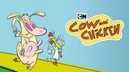 Cow and Chicken's Updated horizontal cover from Latin America
