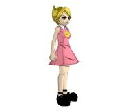 Model of Mandy's appearance from FusionFall