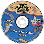 Sooper Hugest Missions File One DVD disc