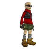Model of Numbuh 1's appearance from FusionFall