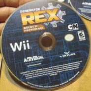 Agent of Providence Wii game disc