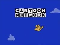 The Cartoon Network logo is falling. It stops for letting either yellow or blue bird flying. Then, it continues to fall until it hits by the land.