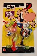 Fling Dings slingshot toy of Billy and Grim