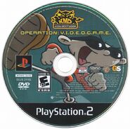 Operation: V.I.D.E.O.G.A.M.E. Playstation 2 game disc