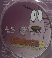 Disc 2 of the Season 1 Australian DVD set