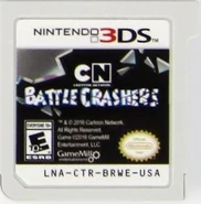 Battle Crashers Nintendo 3DS game card