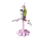 Model of Grim's princess costume from the 2006 video game adaptation