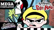 YouTube thumbnail of a 35 minute compilation of Billy and Mandy on the official Cartoon Cartoons YouTube channel