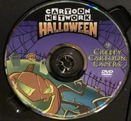 Cartoon Network Halloween: 9 Creepy Capers DVD disc