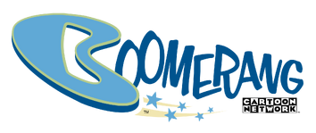 Boomerang's original logo. Boomerang’s bug logo since April 1, 2000.