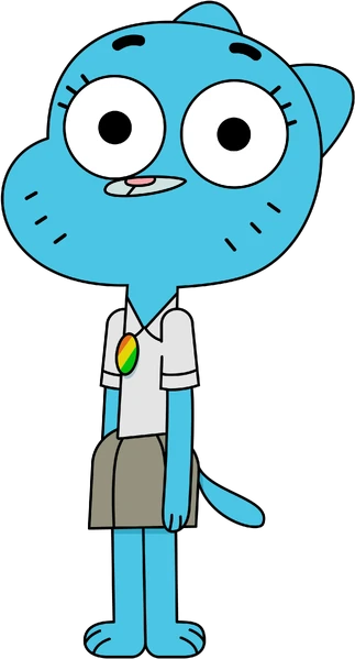 Digital art, Gunball, fictional Character, cartoon, amazing World Of Gumball  png