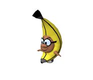 Model of Irwin's banana costume from the 2006 video game adaptation