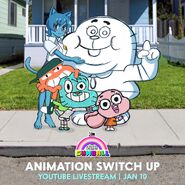 The Amazing World of Gumball: Animation Switch Up promo
