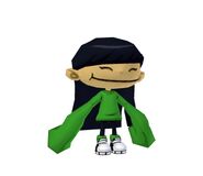 The Numbuh 3 nano's model from FusionFall