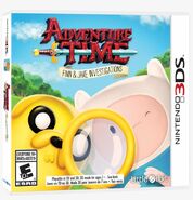 Finn and Jake investigations 3DS cover