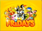 The Fridays logo used from September 5 to 26, 2003.