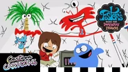 YouTube thumbnail of Part 1 of House of Bloo's from Foster's Home for Imaginary Friends