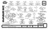 Numbuh 1 model sheet
