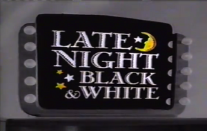 Late Night Black & White Logo