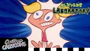 YouTube thumbnail of a 4 minute scene of The Big Sister from Dexter's Laboratory