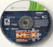 Agent of Providence Xbox 360 game disc