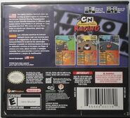 Nintendo DS back cover