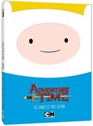 Adventure Time - The Complete First Season DVD box cover