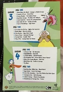 The Complete Series DVD set pamphlet showing episodes of Seasons 3 and 4