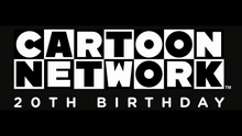 Cartoon Network's 20th Birthday Party title card