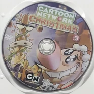 Cartoon Network Christmas 3 DVD disc