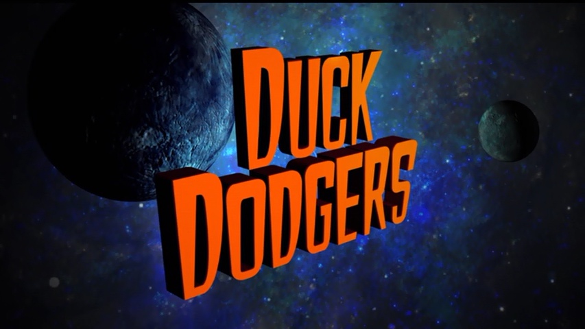 duck dodgers background