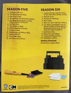 Foster'sCompleteSeriesDVDbookletSeasons5and6.jpeg (2.76 MB) The Complete Series DVD set booklet showing Seasons 5 and 6