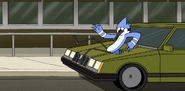 Mordecai e Rigby correndo 2