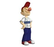 Model of Billy's appearance from FusionFall