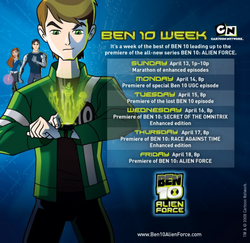CN Cartoon Network BEN 10 Alien Force - BEN 10 RETURNS