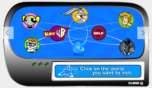 Early 2000s - Cartoon Network's Cartoon Orbit and gToons Online