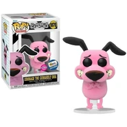 Flocked version of the Courage Funko Pop