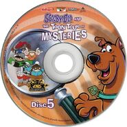 Disc 5 of Scooby Doo and the Toon Tour of Mysteries focusing on Kids Next Door