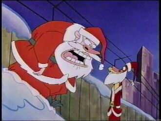A broadcast of Happy Baboon Holidays from I Am Weasel on December 2nd, 2005