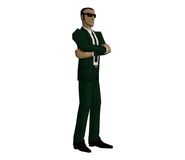 Model of Agent Six's appearance from FusionFall
