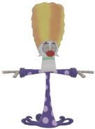 Grim's clown costume from Cartoon Network: Punch Time Explosion XL