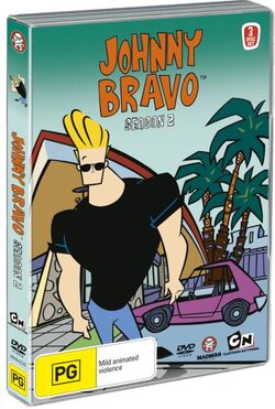cool JOHNNY BRAVO Complete Season 2345 Classic Cartoon Network