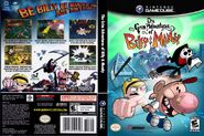 Video game adaptation Gamecube front and back cover